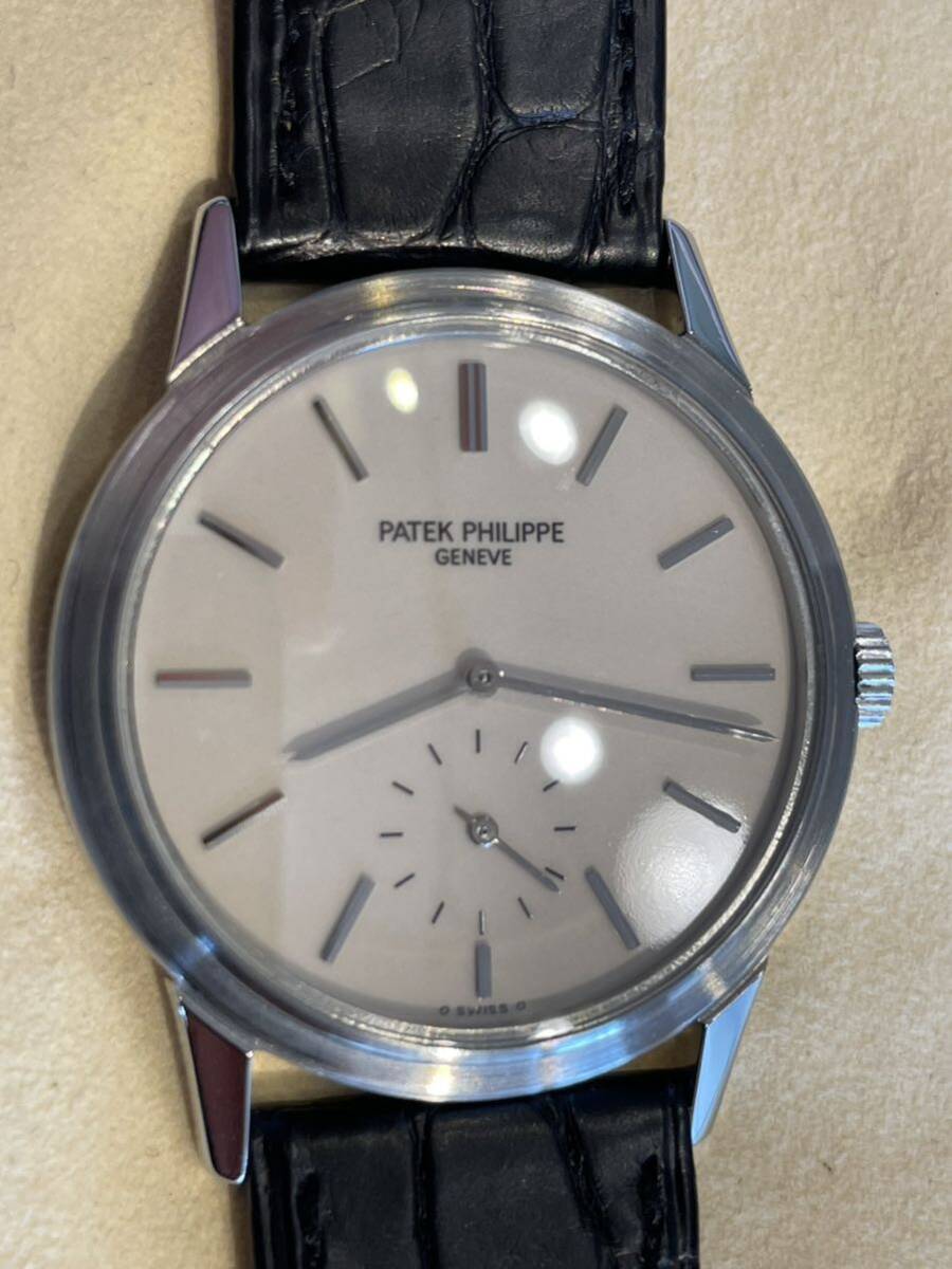 * large price decline. on last exhibition! super rare Patek Philip Calatrava 3718 super-beauty goods 