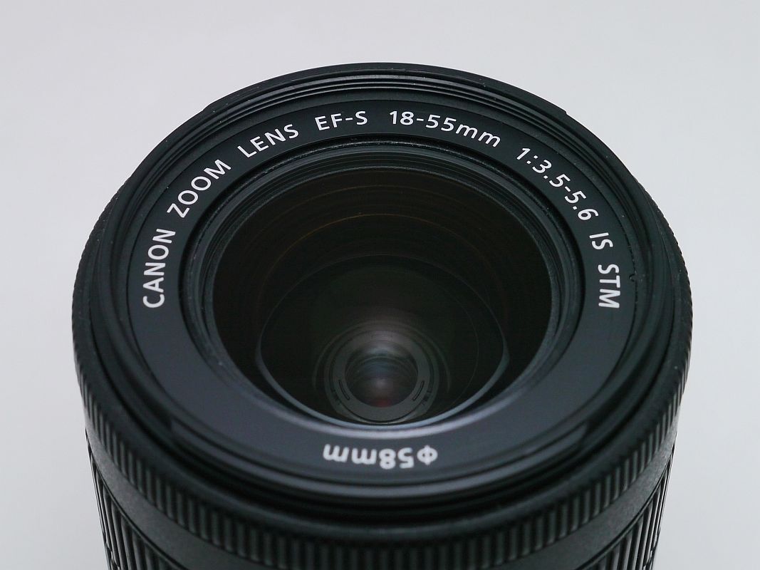 ジャンク扱【動品現状】 Canon EF-S 18-55mm F3.5-5.6 IS STM キャノン キヤノン 標準ズーム_画像3