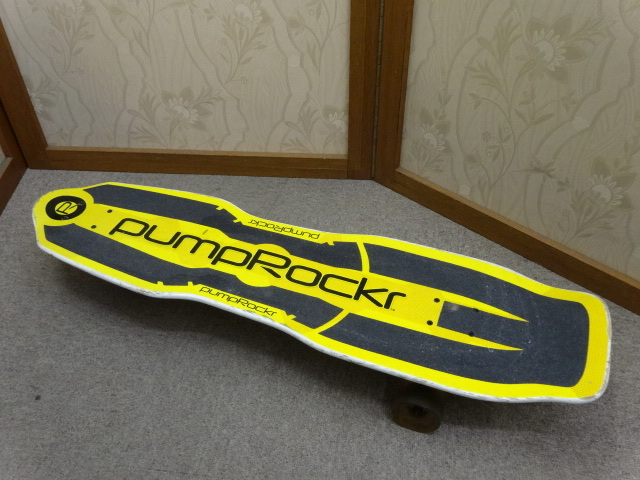 prompt decision equipped pump locker PumpRockr 3 wheel long skate 