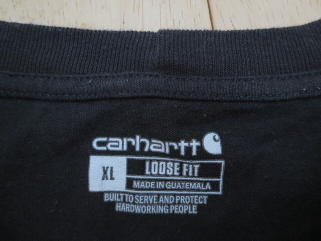 ☆カーハート☆carhartt☆Tシャツ☆XLサイズ☆黒色_画像6