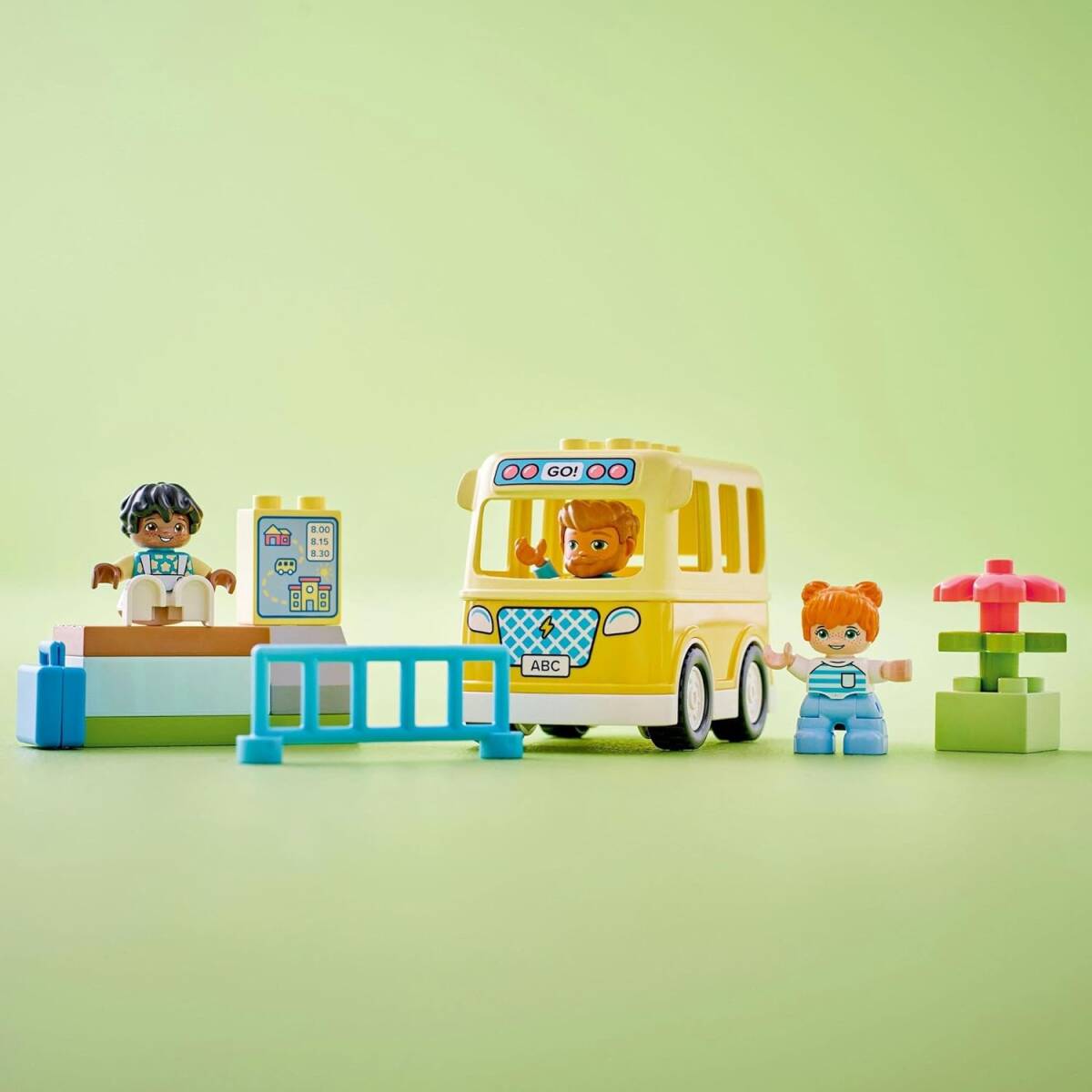 デュプロのまち スクールバス レゴ(LEGO) デュプロ デュプロのまち スクールバス 10988 おもちゃ ブロック プレゼント_画像9