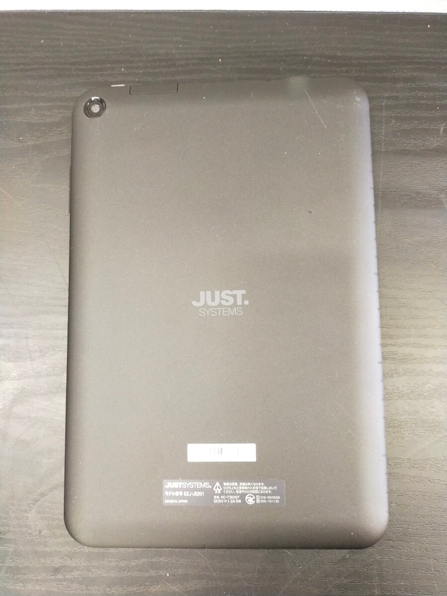 JUST SYSTEMS スマイルゼミ タブレット SZJ-JS201 カバー タッチペン付_画像6