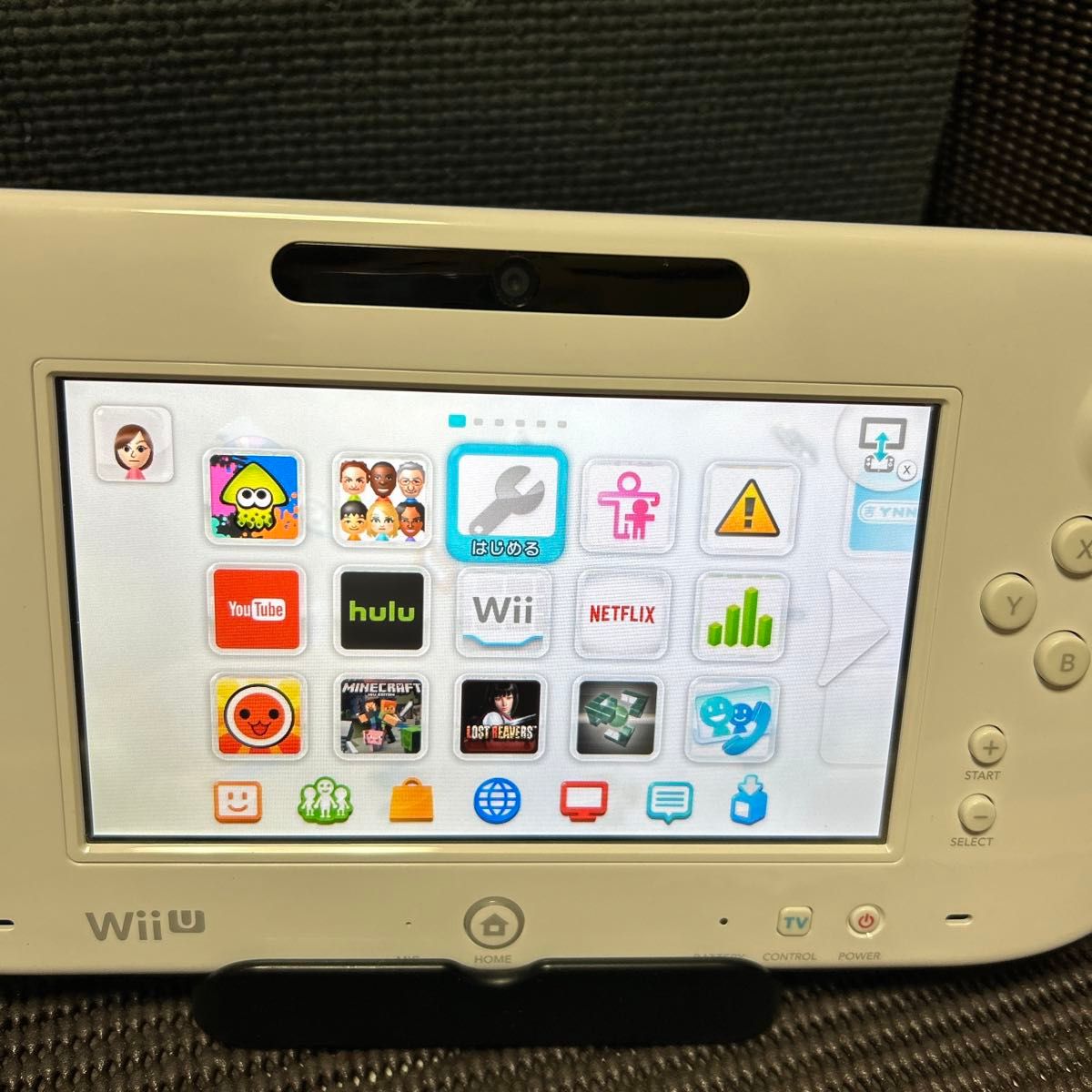 WII U 本体32GB　M394.F441 太鼓の達人特盛ソフト　Minecraftソフト内蔵