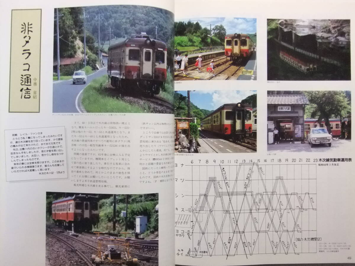 ☆☆V-8760★ 1985年 レイルマガジン 11月号 №23 ★鉄道/ユーロライナー☆☆_画像9