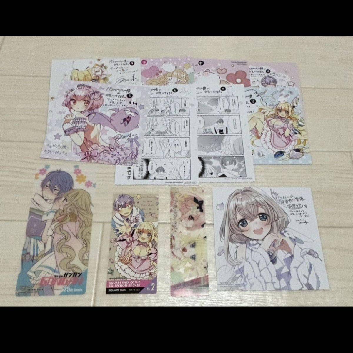 初版 帯付き 特典付き ベルゼブブ嬢のお気に召すまま。 全巻セット matoba ワンルーム、日当たり普通、天使つき。 色紙