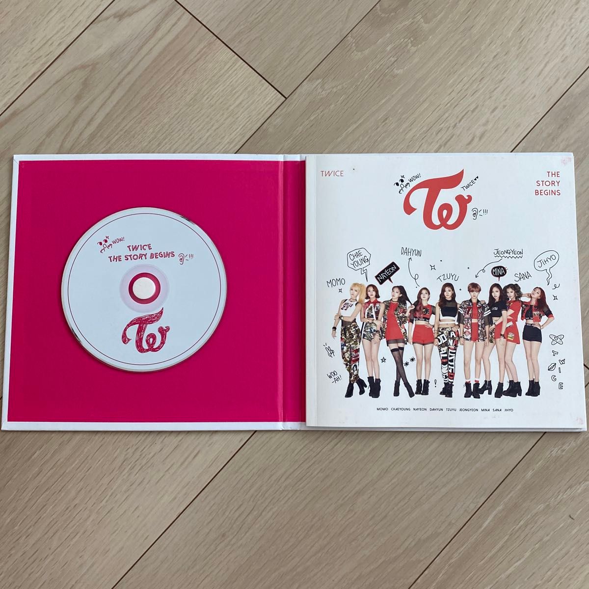 TWICE　1Summernight　2Feel Special　3THE STORY BEGINS