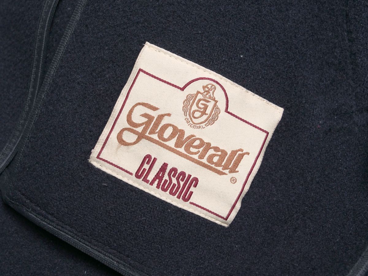 TH1727//英国製*グローバーオール/Gloverall*メンズ40/メルトンダッフルコート/ウールコート/ネイビー/紺_画像7