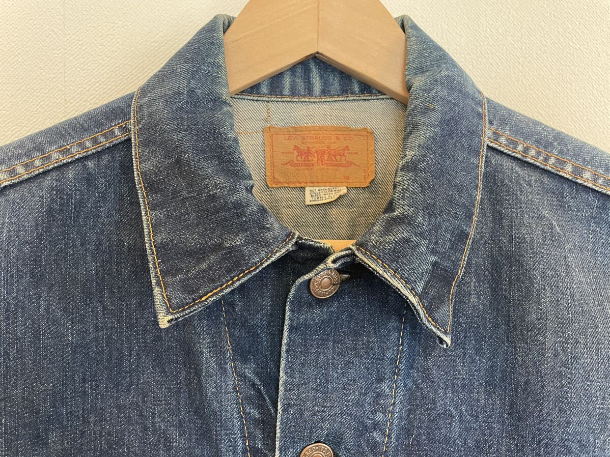 ★ 美品 70505 サイズ42 BIGE LEVI’S 70505-0217 リーバイス ★ 検索 557 507 3rd 2nd ジージャン_画像4