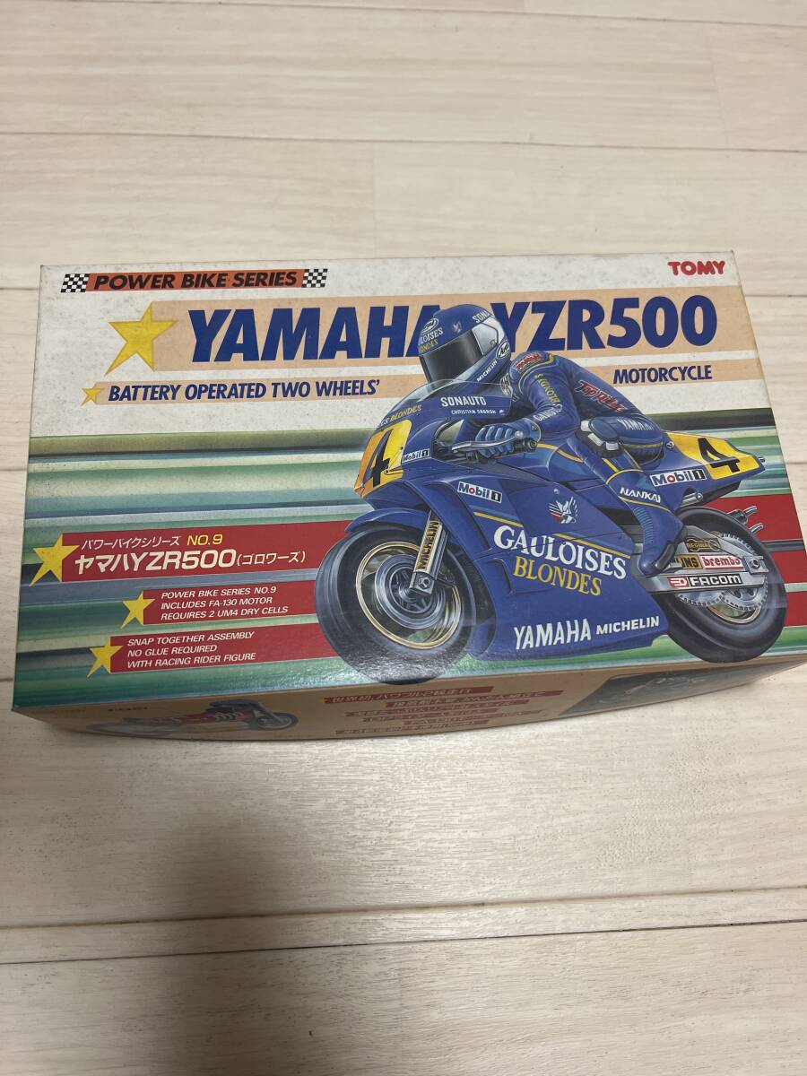  нераспечатанный Yamaha YZR500 пластиковая модель go lower zYAMAHA старый машина подлинная вещь не собранный Tommy 