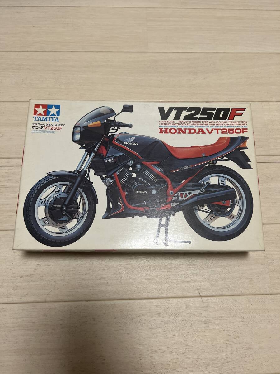  unopened Honda VT250F plastic model 1/12 Tamiya unassembly old car that time thing HONDA