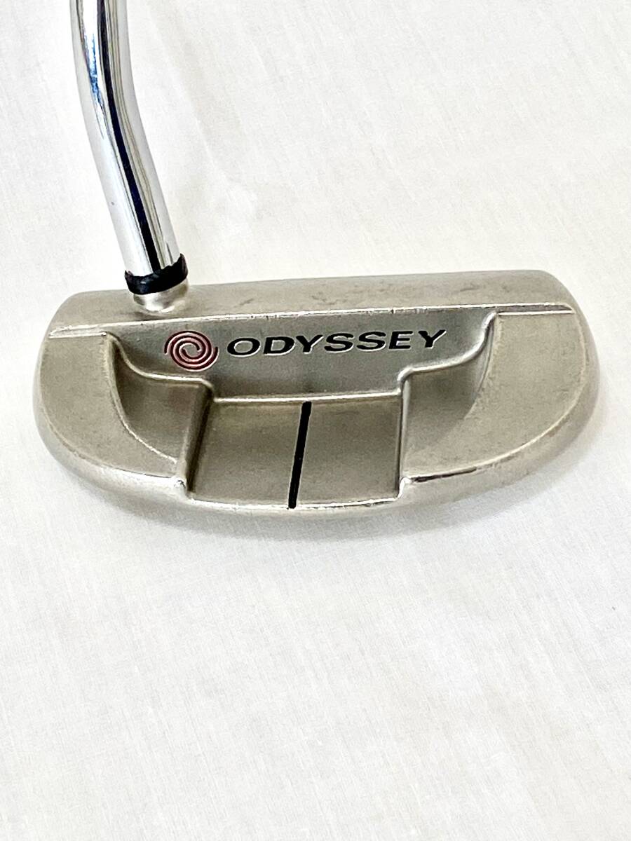 ■ 【1円スタート～】オデッセイ ODYSSEY WHITE HOT #5 パター マレットタイプ スチールシャフト 【33インチ】純正グリップ ■_画像4