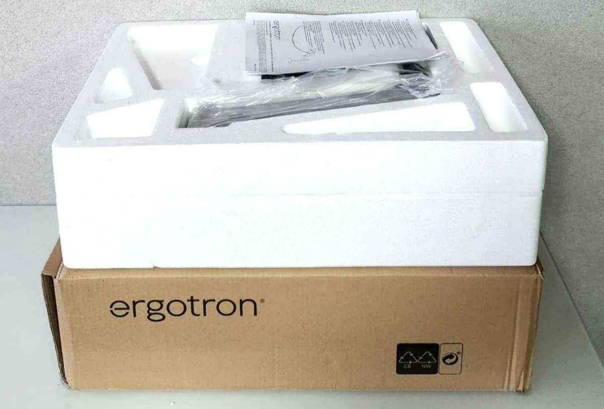 ERGOTRON エルゴトロン LX HD 座位・立位 デスク モニターアーム アルミニウム 45-384-026