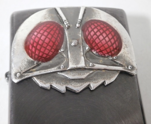 2007年製 ZIPPO 仮面ライダー ファーストインパクト No.4 マスク Masked Rider 1号 フェイス 立体メタル インナー新品_画像5