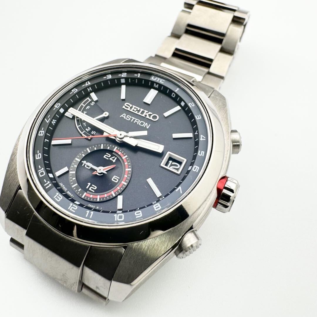 極美品 SEIKO ASTRON セイコー アストロン 8B63-0BA0 SBXY017 チタン