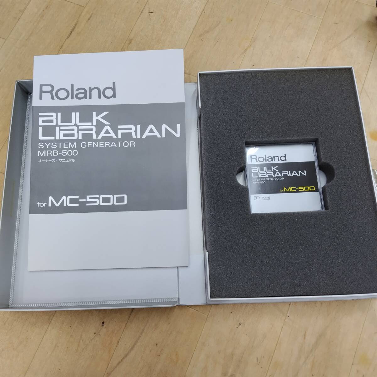 ローランドのMC500のライブラリー４個￥１００より_画像7