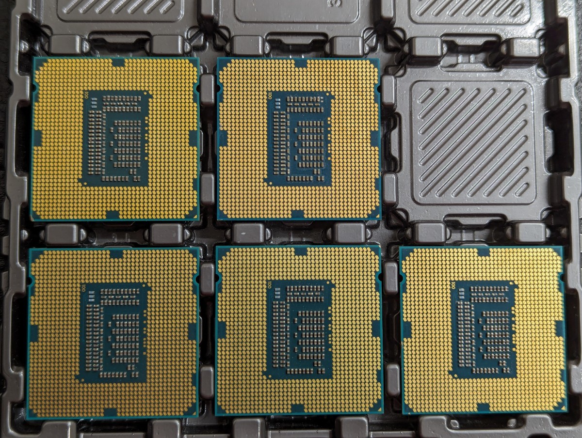 0301-10 CPU i5-3550s×4/i5-3550×1 5枚セット_画像2