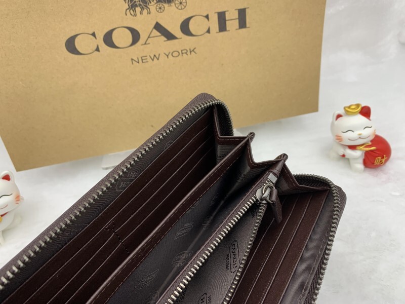 コーチ COACH 長財布 財布 メンズ レディース アウトレット プレゼント 贈り物 シグネチャー ロング ジップ 新品 ファッション F75000 C189_画像9