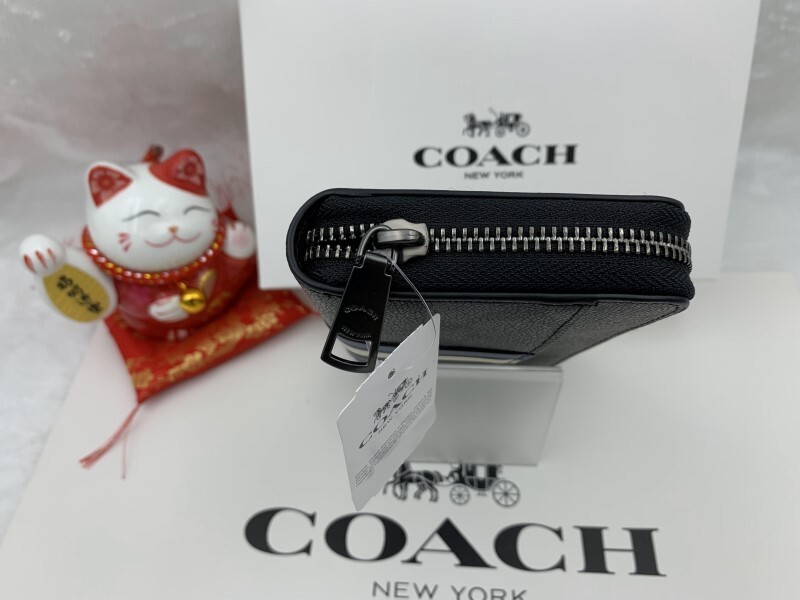 コーチ COACH 長財布 財布 メンズ プレゼント 贈り物 シグネチャー ラウンドファスナー ロング ジップ メンズ ライン 新品 F26070 C120_画像6