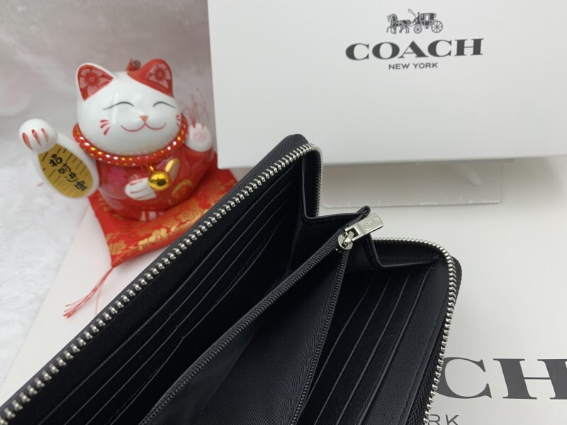 コーチ COACH 長財布 財布 メンズ プレゼント 贈り物 ギフト 誕生日 記念日 ブランド シグネチャー ロング ジップ F54630 C041_画像9