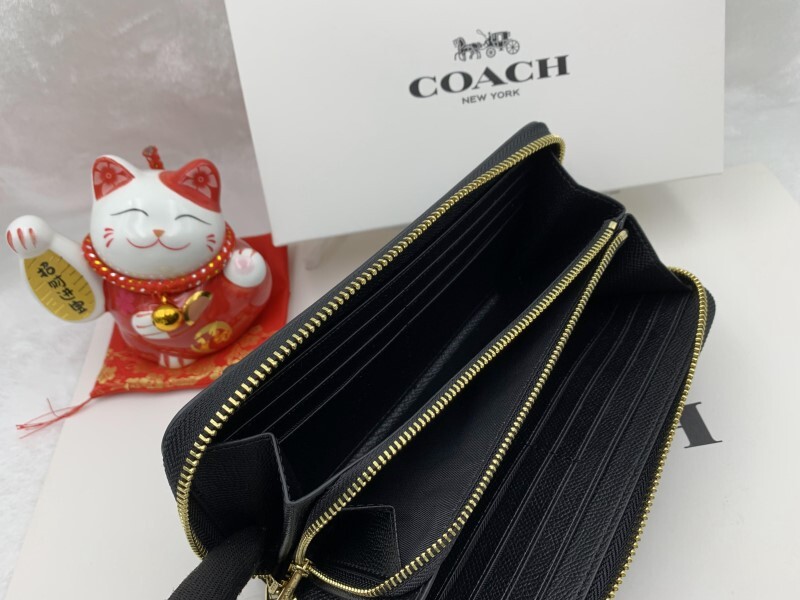 コーチ COACH 長財布 財布 シグネチャー アコーディオン ウォレット