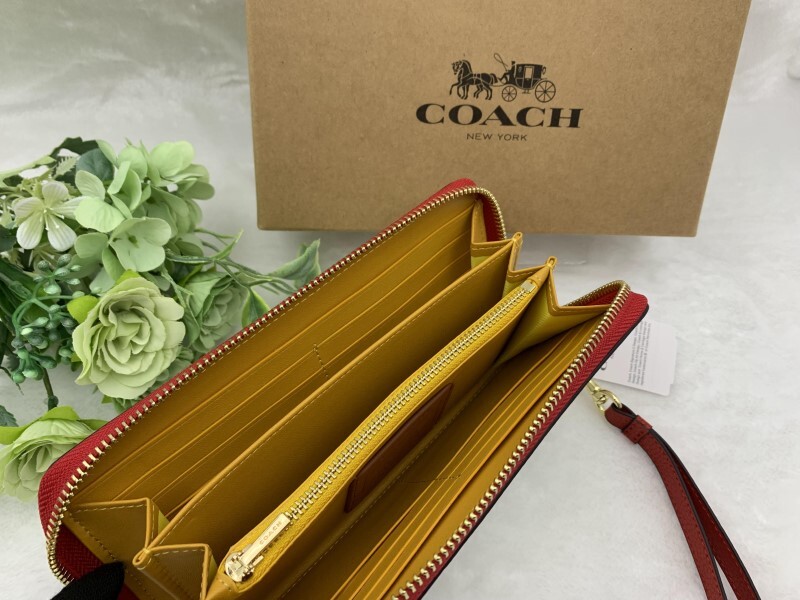 コーチ COACH 長財布 財布 ディズニー x キースヘリング コラボ ミッキーマウス ジップ ギフト ファッション 新品 未使用 C7800 C171_画像10