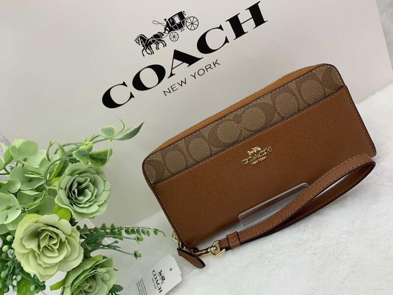 コーチ COACH 長財布 財布 シグネチャー ウォレット プレゼント 贈り物 