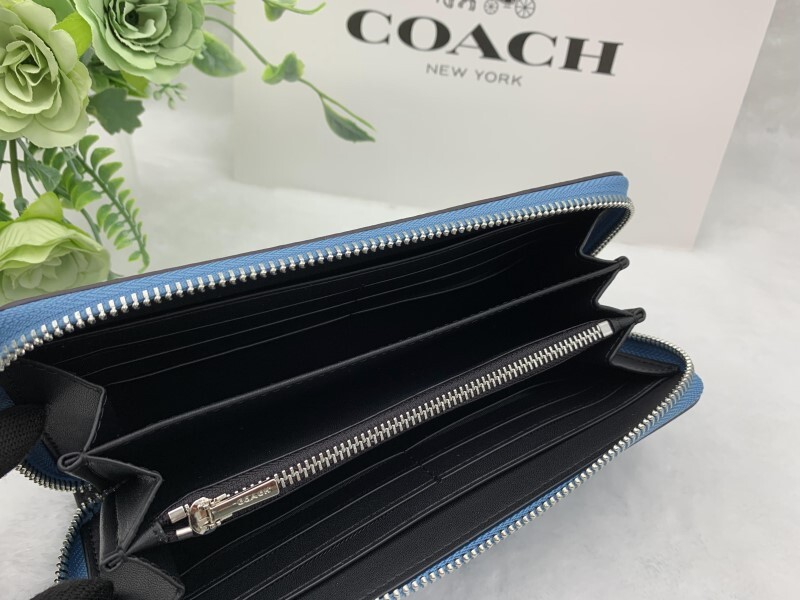 コーチ COACH 長財布 財布 レディース ウォレット ストラップ 新作 大 