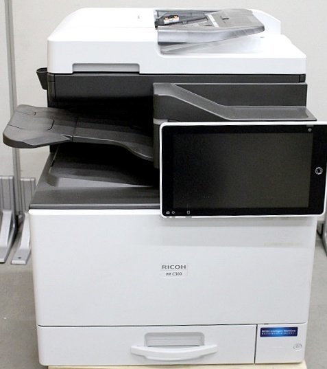 RICOH/リコー フルカラー複合機 コピー機 カウンター枚数：4,830◇IM C300 中古_画像2