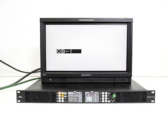 コスミックエンジニアリング オーディオ・ビデオ・ラウドネス・波形モニタ□SP-VM1-12Ｇ-32 中古_※モニターはテスト用の為付属しません。