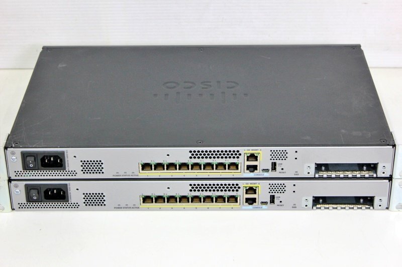 Cisco ファイアウォール FirePOWER Services 2台セット●ASA 5508-X 中古の画像3