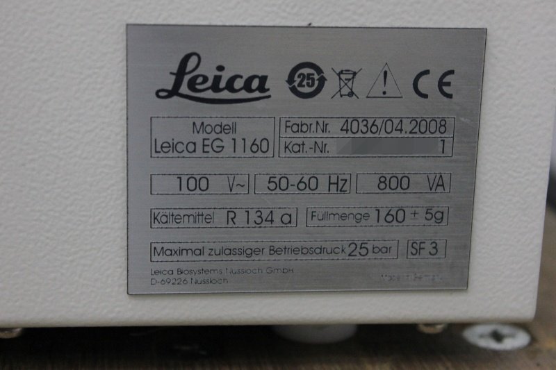 Leica/ライカ パラフィン包埋装置●EG 1160 中古_画像8