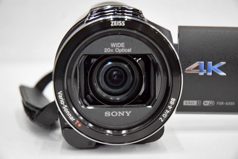 SONY/ソニー デジタル4K ビデオカメラレコーダー ハンディカム□FDR-AX60 中古_画像2