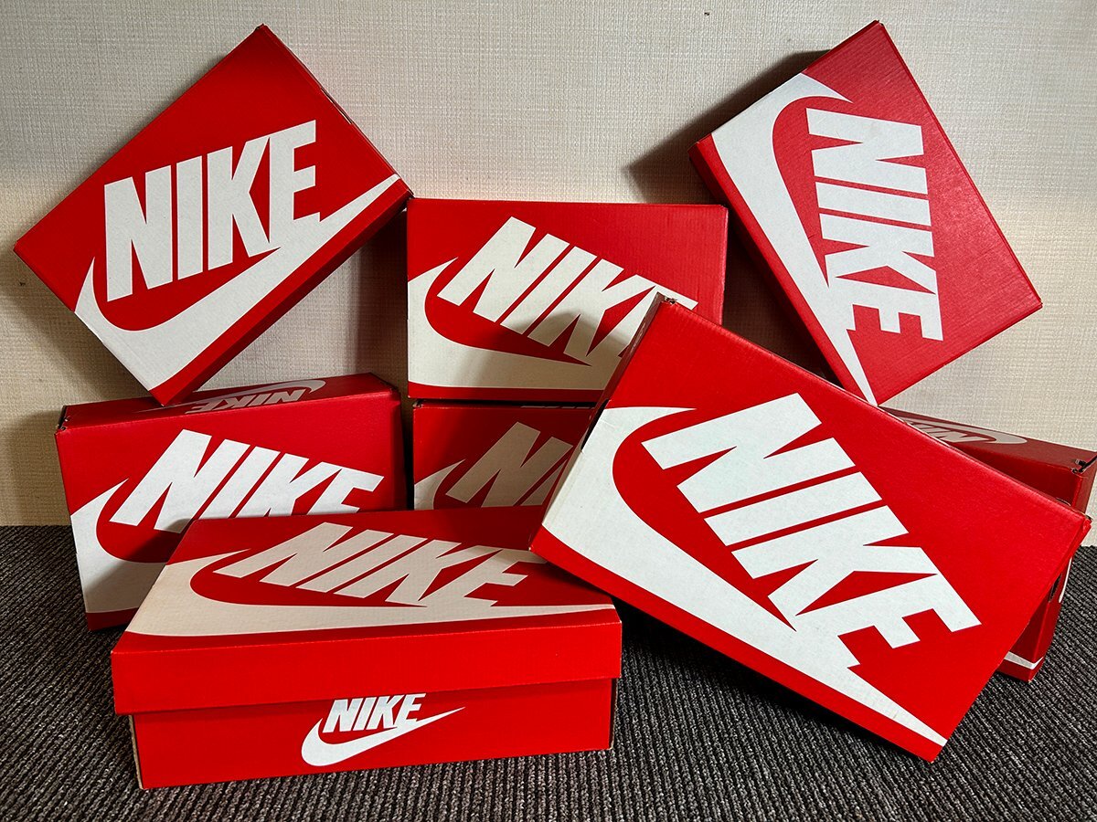 1000円スタート!【福岡】中古品◆NIKE◆箱8個アソート◆箱のみです◆US125_As_画像1