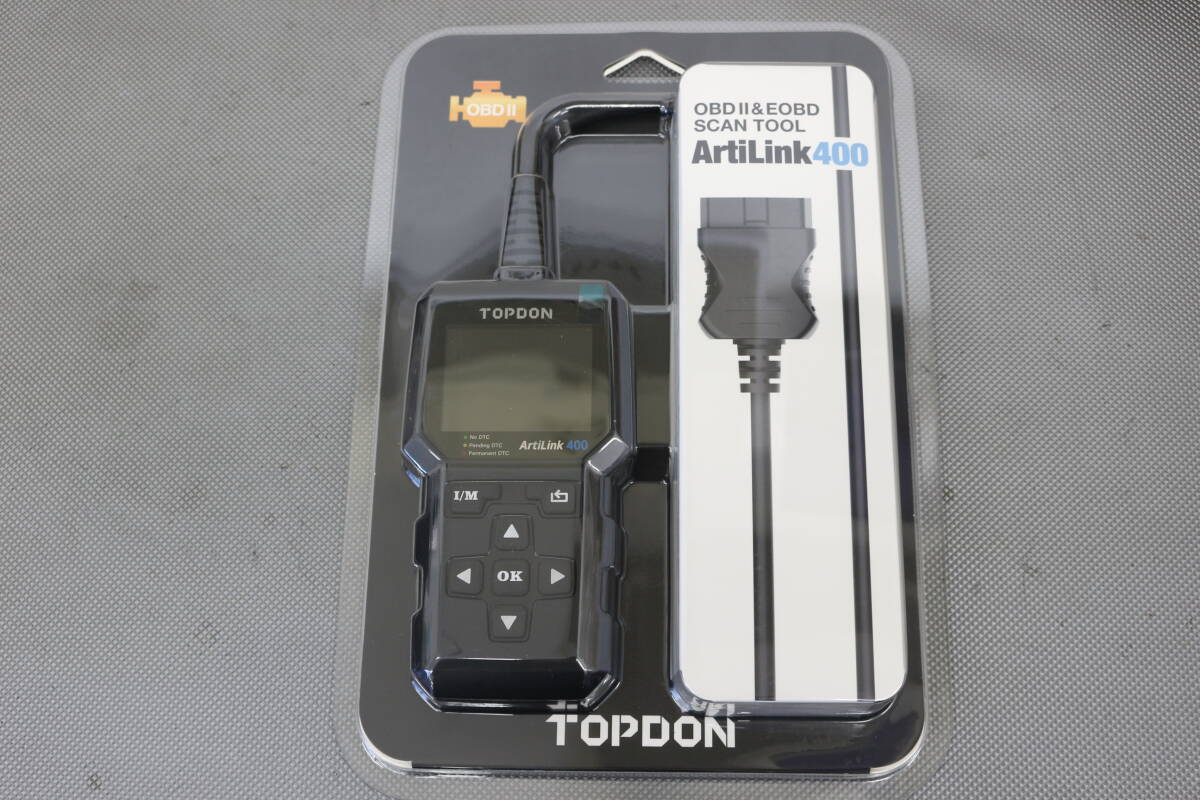 TOPDON 故障診断機 ArtiLink500 診断機 スキャンツール OBDⅡ 日本語 エンジン警告灯消し 車検排ガス検査 即決_画像1