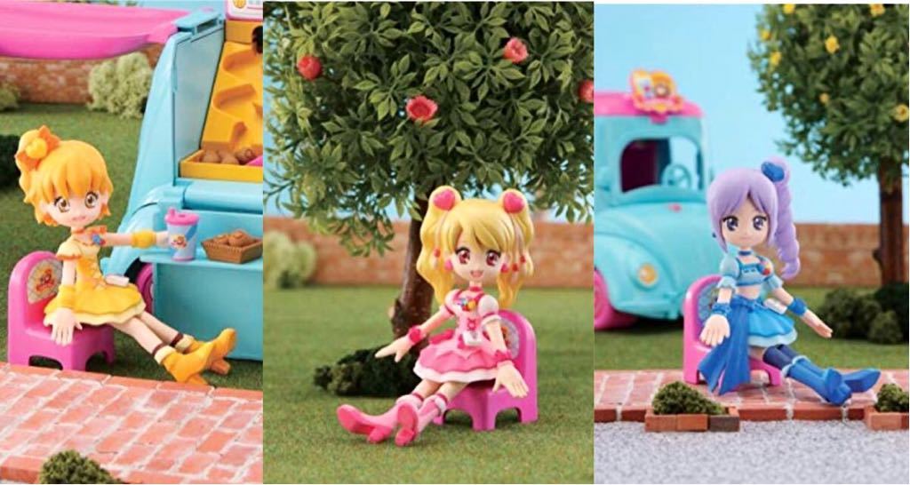 ☆FRESH PRETTY CURE Cure Doll Cure Peach Cure Pine Cure Berry フィギュア キュア ピーチ パイン ベリー 3体セット ロリ キャラ_イメージ