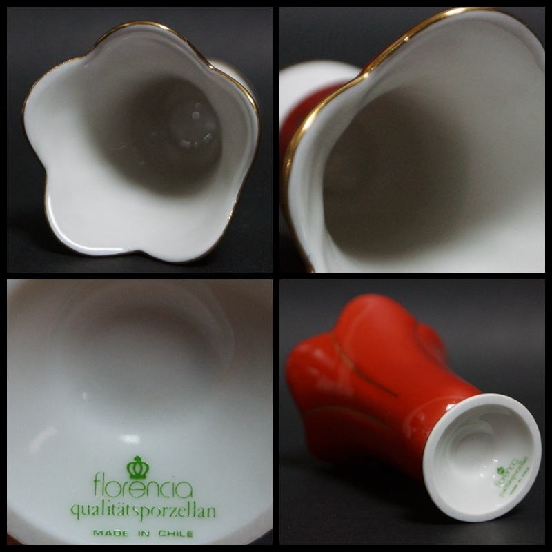 チリ製 florencia qualittsporzellan 花瓶 花入 壷 チリ製 florencia qualittsporzellan 花瓶 花入 壷 401218-4.jpg
