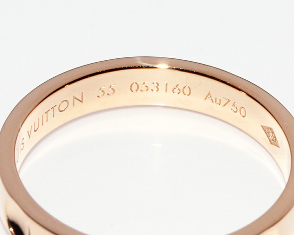  Louis Vuitton ring K18PGa Lien s Anne plan to ring Q9F03I