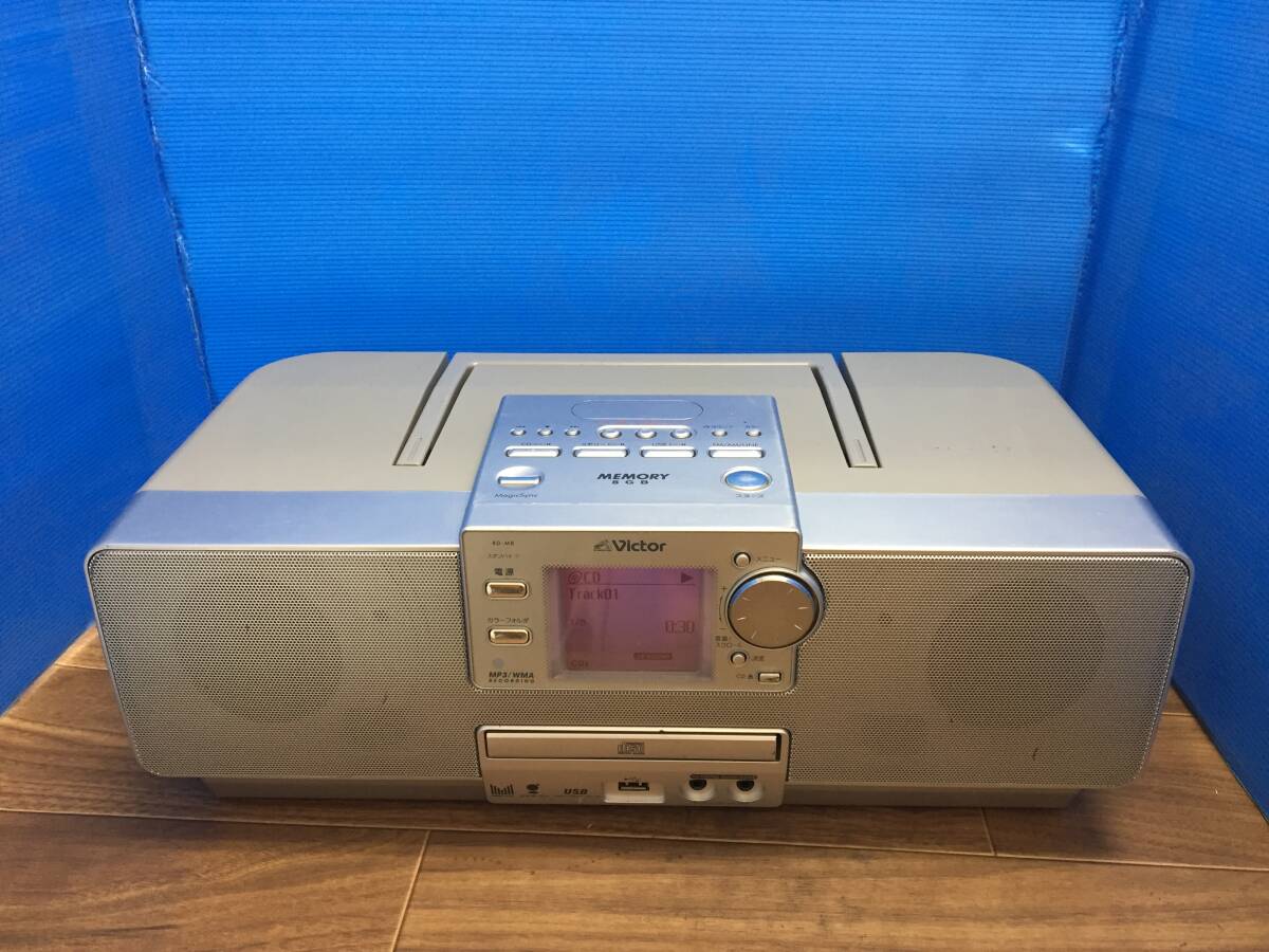 ビクターCD/メモリーポータブルシステム RD-M8-S 中古品1453の画像1