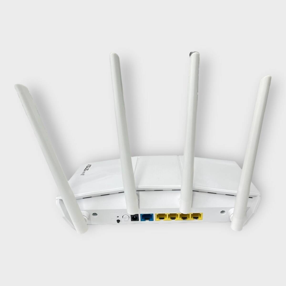 1円出品 【売り切り】ASUSTek WiFi 無線 ルーター WiFi6 1201+574Mbps デュアルバンド RT-AX55/Wの画像5