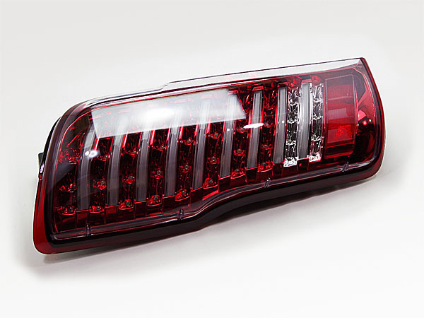 新型 NV350 キャラバン E26 チューブ LED テールランプ 赤 レッド RED_画像2