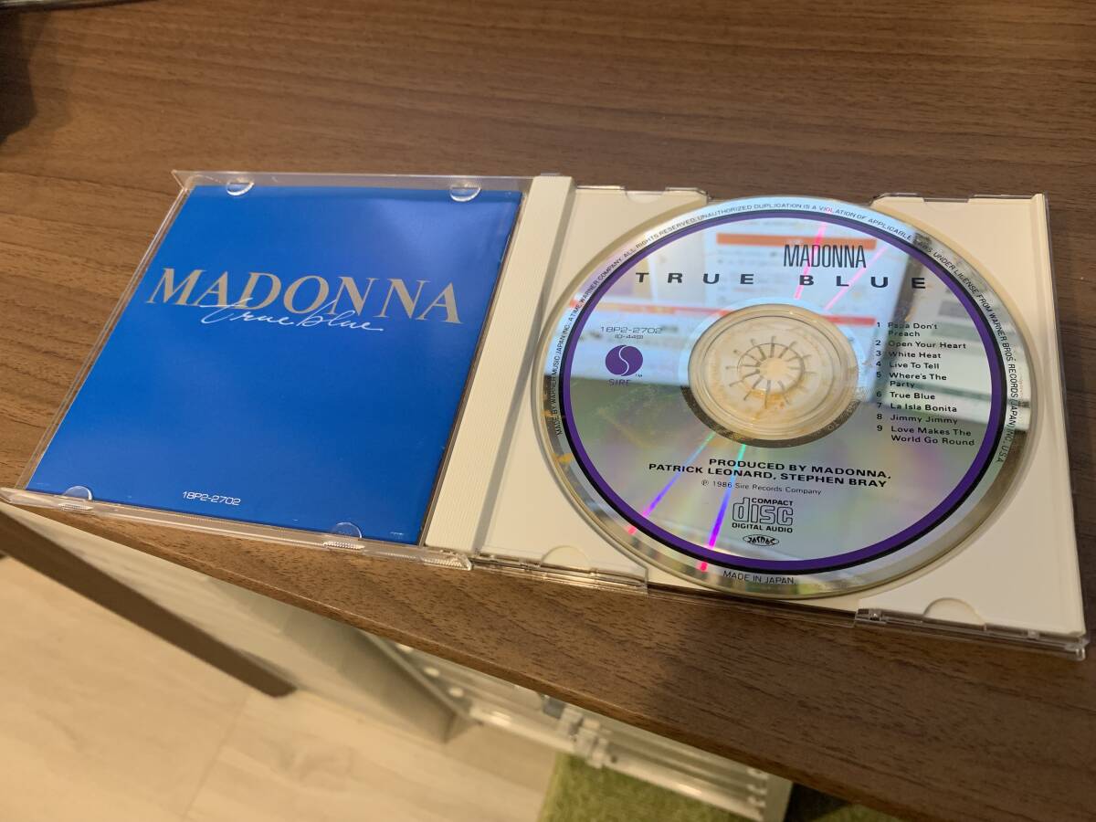 【国内盤】TRUE BLUE トゥルー・ブルー MADONNA マドンナ_画像4