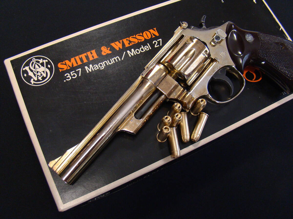 ★【送料無料】CMC S&W M27 金属モデルガン 未発火