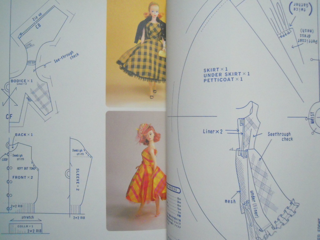 NOSTALGIC Barbie Mattel. Vintage * Barbie 1959-1966(.... color Mucc series \'97) girl oriented MATTEL Mattel put on . change doll doll 