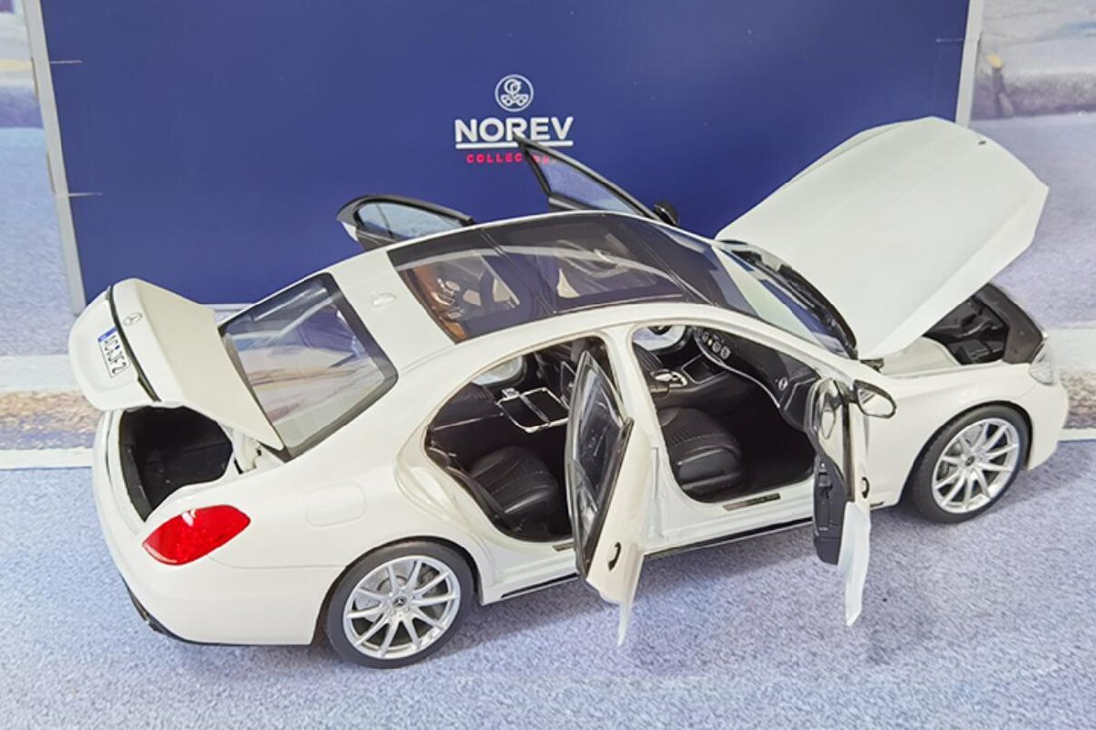 ▲入手困難！白！NOREV 1/18 メルセデスベンツ Benz S450L AMG 2018 S650 新品 S63 S65 W222_画像8