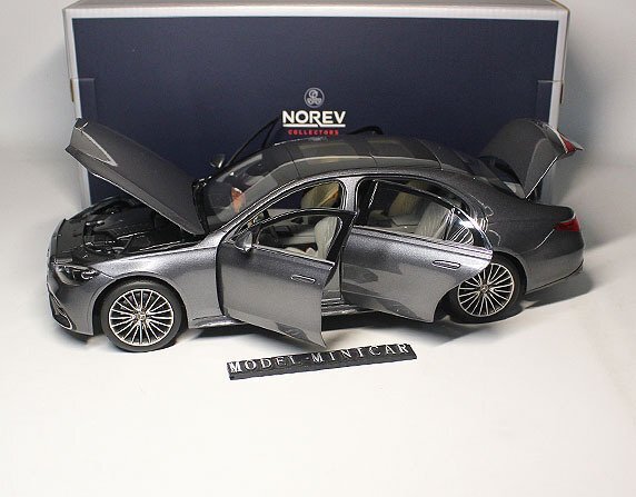 ▲入手困難！Grey！NOREV 1/18 メルセデスベンツ Benz Sクラス S KLASSE S400 S450 S500 S600 W223 新品