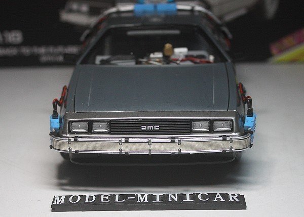 ▲ELITE ホットウィール 1/18 バック トゥ ザ フューチャー パート I デロリアン DeLorean Back To The Future TIME MACHINE 新品_画像2