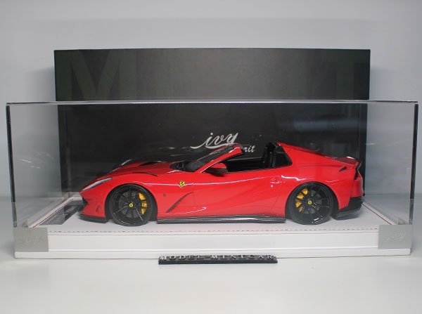 ▲超貴重な！Rosso Corsa！世界限定69台！IM 1/18 フェラーリ Ferrari 812 GTS Novitec 812 N-Largo 新品 Resin Model_画像1