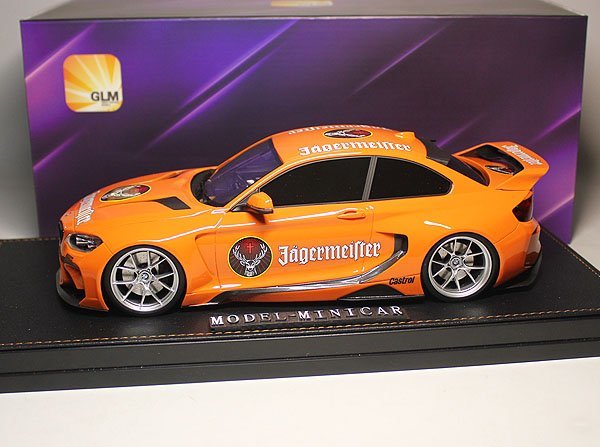 ▲最后1台！世界限定！GLM 1/18 BMW M235 DarwinPRO MTC BlackSails Wide Body 新品 Resin Model