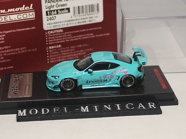 ▲最後1台！限定品！Ignition Model 1/64 Toyota トヨタ GT86 86 GT PANDEM パンデム Rocket Bunny サクラ SAKURA 新品 IG2407