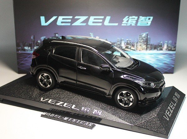 ▲全開閉！金属製！HONDA特注！1/18 ホンダ VEZEL 黑 新品